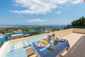 Villa Clio, Incredi..Blue view of Mediterranean - Dodekanes Sgourou